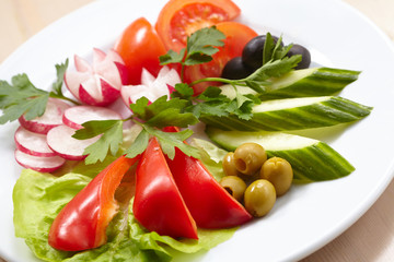 fresh vegetables