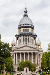 Fototapeta na wymiar Kapitol w stanie Illinois, Springfield