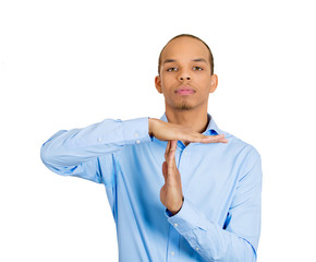 Young manger is asking: Time-out buddy