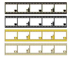 フィルム風フォトフレーム飲食店バージョン