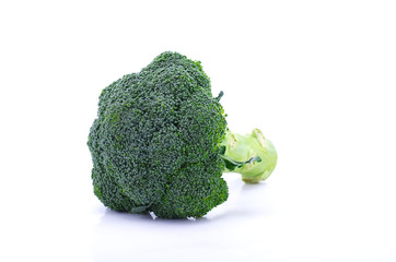 Broccoli isolated on white