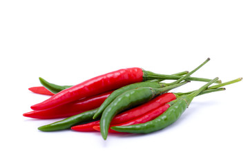 Red and Green Chilli