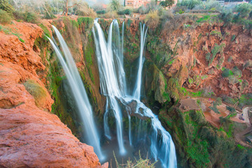 Ouzoud Waterfalls located in the Grand Atlas village of Tanaghme