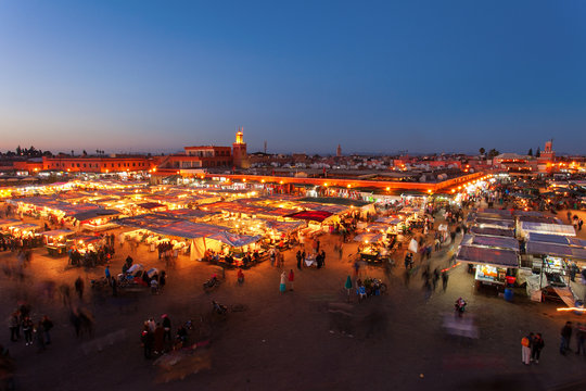 El Jemaa el fna sqare, Marrakesh