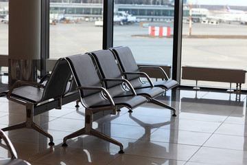 Interior of airport