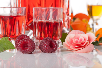 Raspberry liqueur