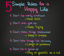 5 happy things