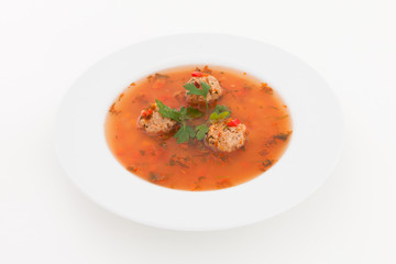 meatballs soup