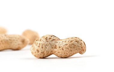 Peanut isolated on white background