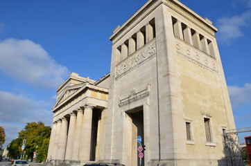 Architecture néoclassique, Königsplatz, Munich