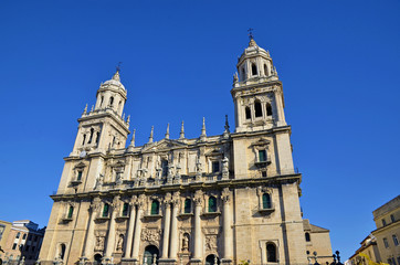 Fototapeta na wymiar Katedra w Jaen, Andaluzja, Hiszpania