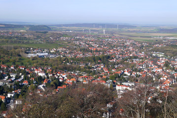 Aussicht über Bad Harzburg
