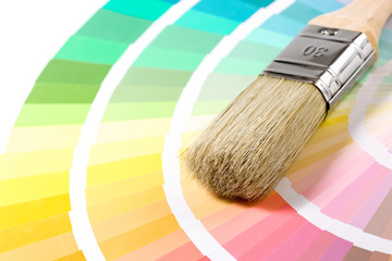 Brush on a color guide