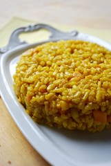 Pumpkin risotto