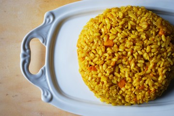 Pumpkin risotto
