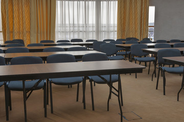 Empty classroom
