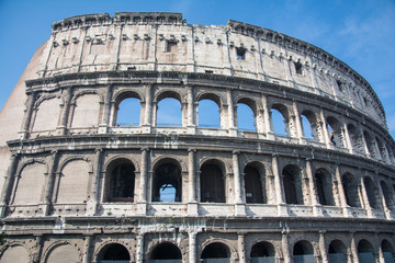 detail of the coliseum