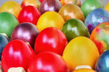 Colorful Easter eggs - Powered by Adobe