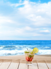 Cocktail at the beach