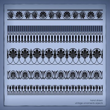 Ornamente Borten Verzierungen Rahmen Ornaments ornaments frame