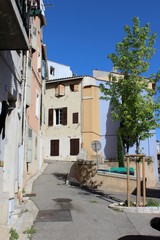 Rue Christine dans le centre historique d'Aubagne