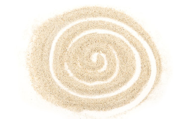 Sand swirl