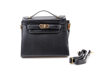Handbag isolated white background