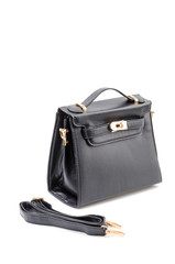 Handbag isolated white background