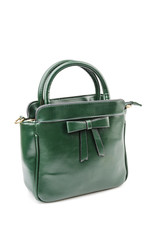 Handbag isolated white background