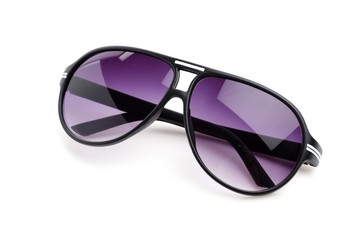 Sunglasses isolated white background