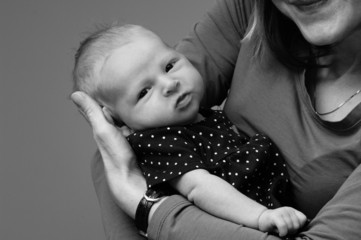 Baby in Aunt's Arms