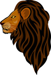 Lion head icon