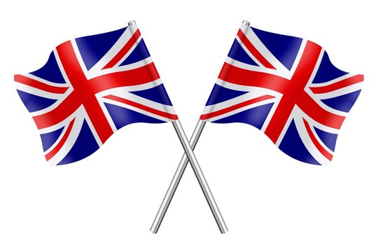 Two British flags