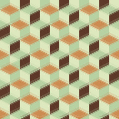 abstract retro geometric pattern