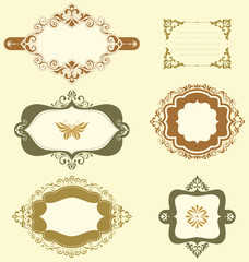 Swirl Ornate Frames