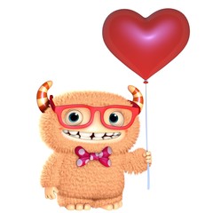 3d cartoon monster
