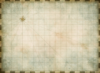 empty old map background