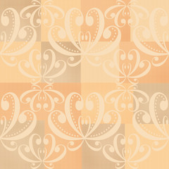 Abstract ornament seamless pattern background