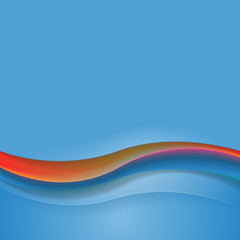 Background with waves