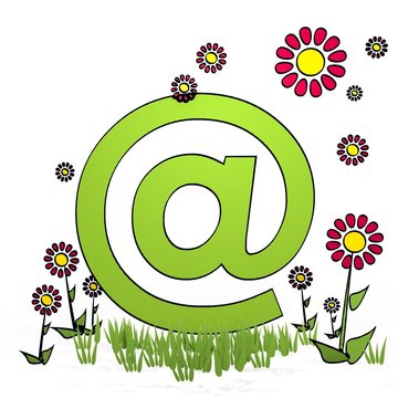 Spring Flower Email