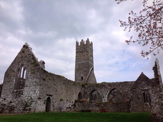 franciscan friary ruins in adare