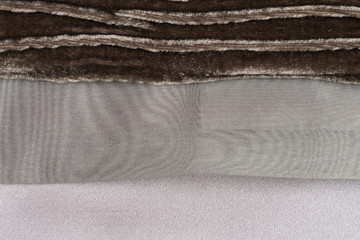 Beige fabric