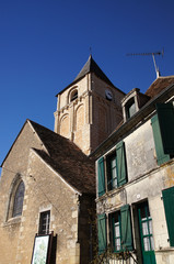 Fototapeta na wymiar Kościół Świętego Marcina z Angles sur l'Anglin