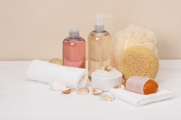 Liquid Soap, Aromatic Bath Salt And Other Toiletry