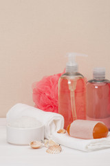 Liquid Soap, Aromatic Bath Salt And Other Toiletry