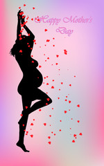 happy mother's day greeting card