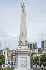 Obraz premium The Piramide de Mayo in Buenos Aires, Argentina.