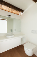 Fototapeta na wymiar Architecture, interior house, modern bathroom