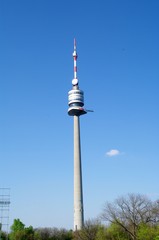 Naklejka premium Donauturm in Wien 1