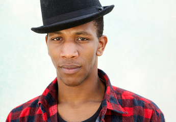 Trendy young man with hat